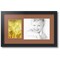 ArtToFrames Collage Photo Picture Frame with 1 - 5x7, 8x10 inch Openings, Framed in Black with Over 62 Mat Color Options and Regular Glass (CSM-3926-166)